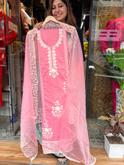 Cotton muslin suit under 1500/-