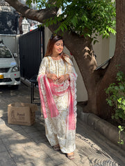 Farshi lace suit