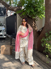 Farshi lace suit