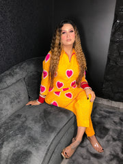 Hakoba Heart short suit