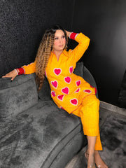 Hakoba Heart short suit