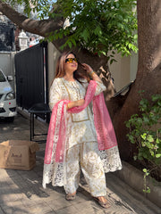 Farshi lace suit