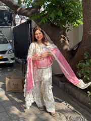 Farshi lace suit
