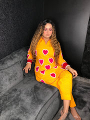 Hakoba Heart short suit