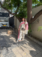 Farshi lace suit