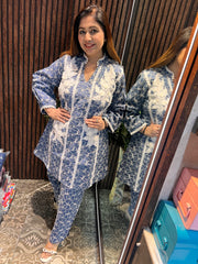 Elegant Chikankari Cotton Kurta Set