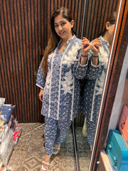 Elegant Chikankari Cotton Kurta Set